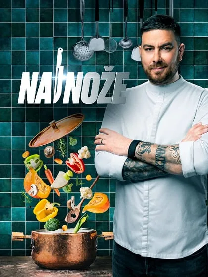 Martin Novák na vizuáli relácie Na nože